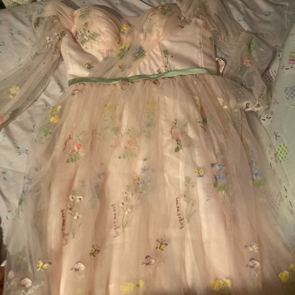 Bridgerton Inspired Long Ball Gown